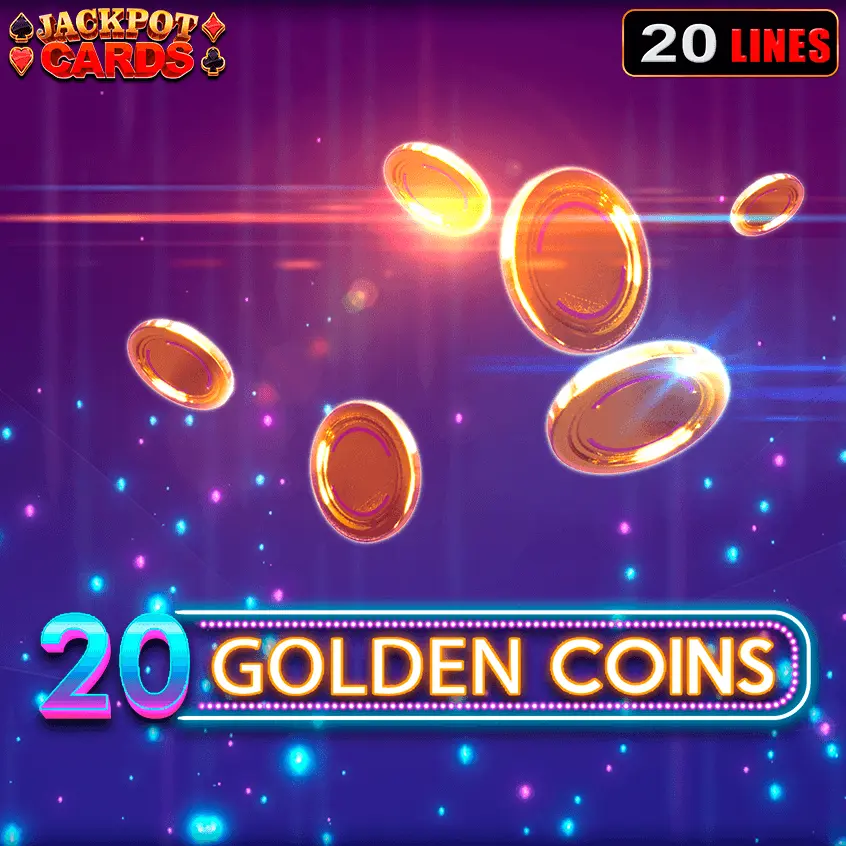 20 Golden Coins VIP online casino slot